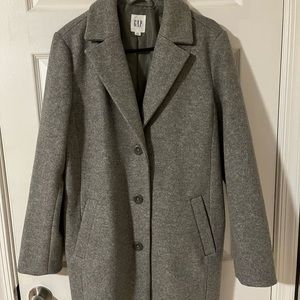 Gap grey pea coat